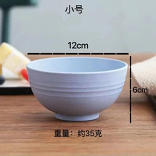 Children's Bowl Sustainable Wheat Straw Tableware Kids and Family Ramen Soup Breakfast Cereal Salad Food Container Bowls Sets