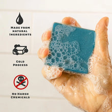 Natural Bar Soap for Men Variety Gift  - Cold Process Soap No Harsh Chemicals Basis Sensitive Skin Bar Soap for Body, Hands and