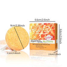 Natural Honey Nourishing Soap Solid Shampoo Stick for Shampoo and Hair Care Handmade Soap for Oil Control and Strong Hair